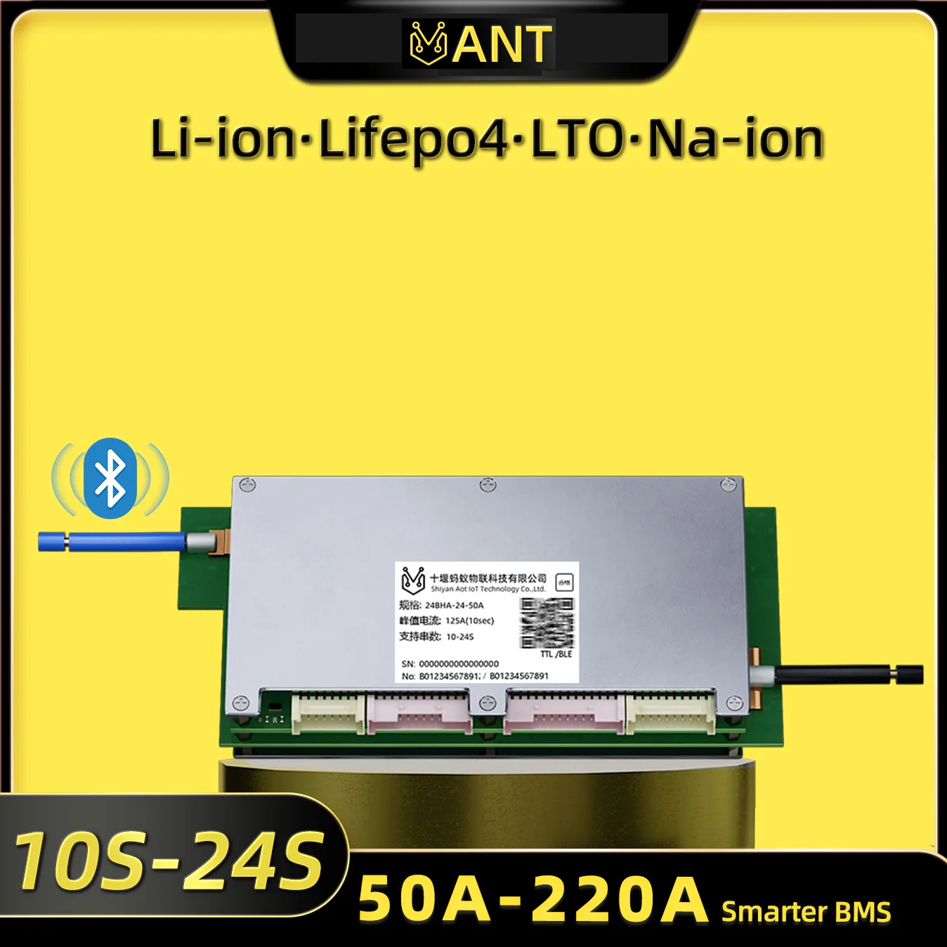 Ant BMS Smart 10S To 24S 550A  - Smart Bms 24S 200A Bluetooth Lifepo4 评论和价格