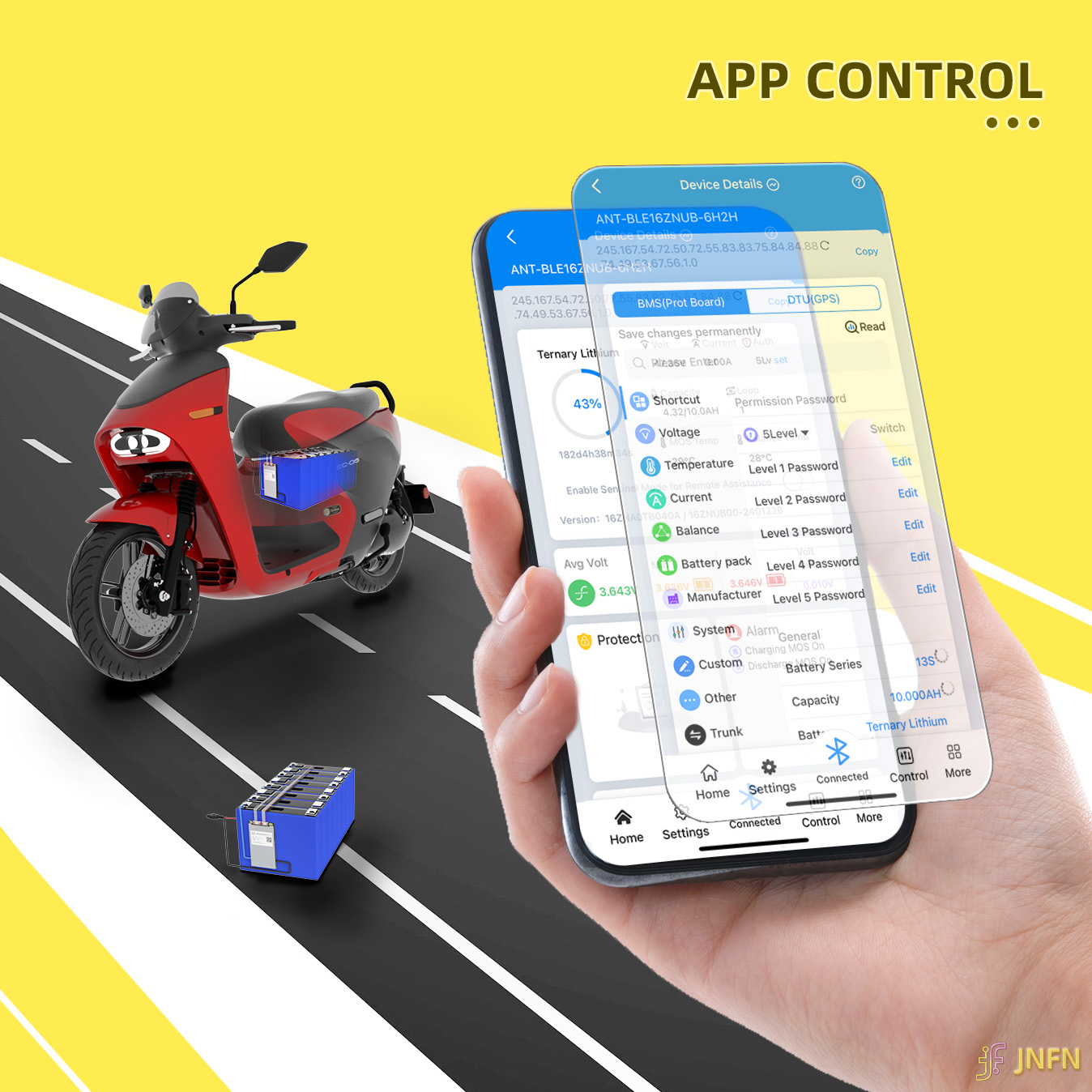 Ant BMS Smart 10S to 24S 550A  - Smart Bms 24S 200A Bluetooth Lifepo4 评论和价格