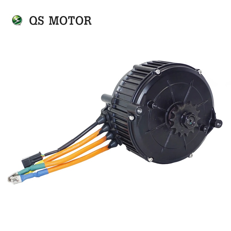 QSMOTOR QS165 V2 5000W 35H 72V - Mid Drive Motor Kit 72V 5000W 评论和价格