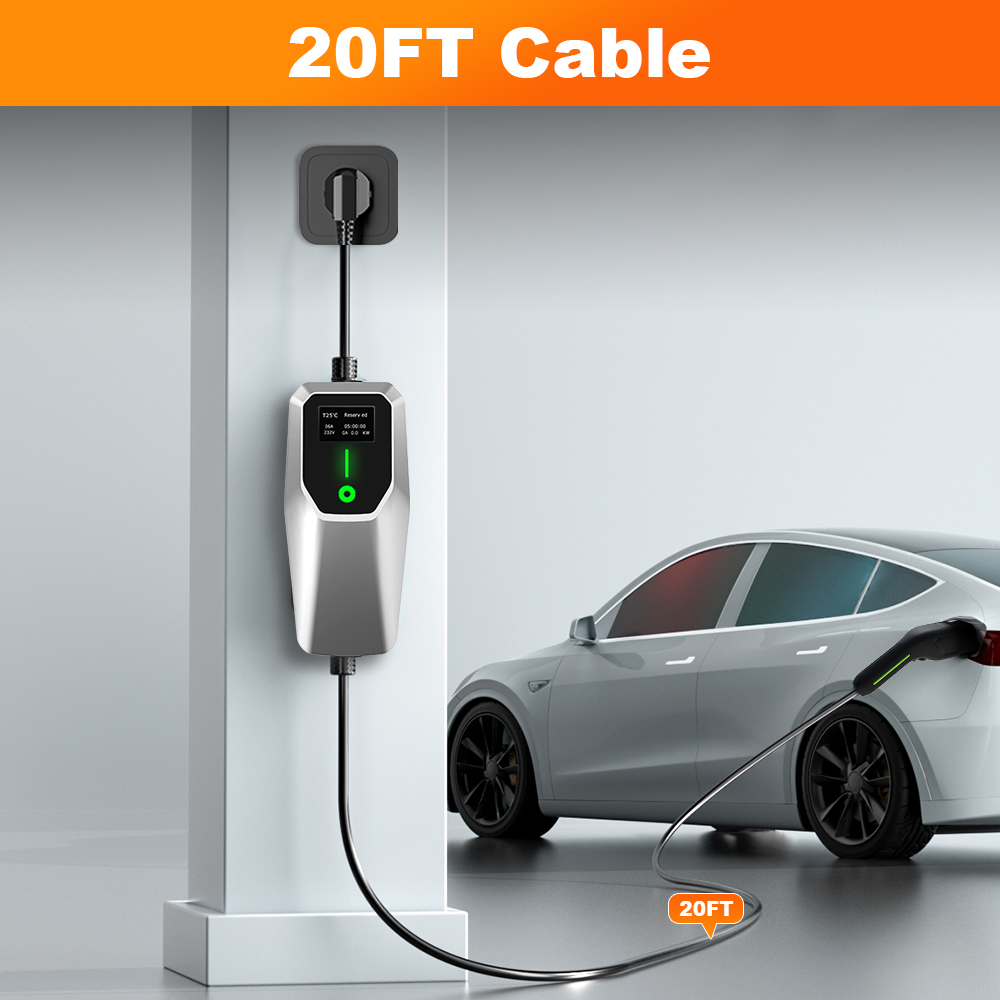 Junsun 32A Level 1&2 EV Charge - J1772 Evse 32A Level 2 Charger 评论和价格