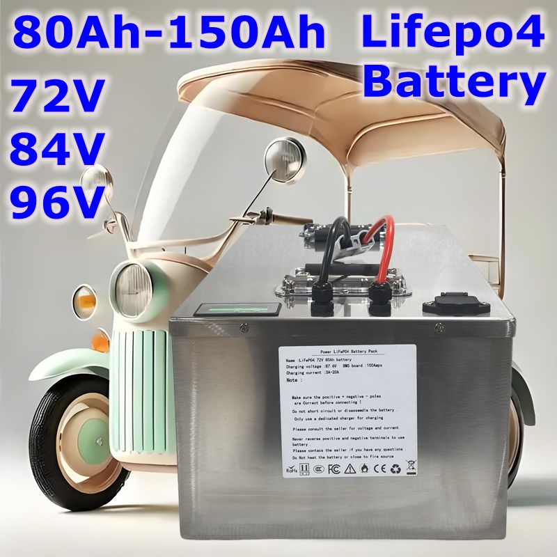 LIFEPO4 battery 72V 84V 96V 80 - Lifepo4 72V 100Ah Battery Pack Ev 评论和价格